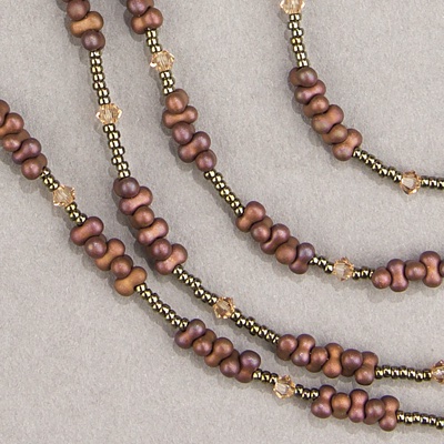 BB-2005:  Matte Metallic Dark Raspberry Iris Miyuki Berry Bead - BB-2005*