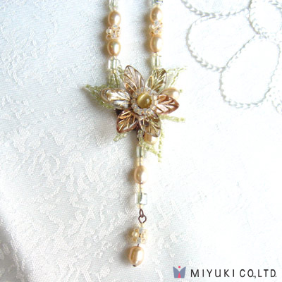 BFK-124:  Miyuki Fairy Necklace Kit 