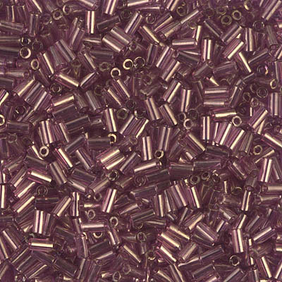 BGL1-2441:  3mm Miyuki Bugle Bead Cinnamon Gold Luster 