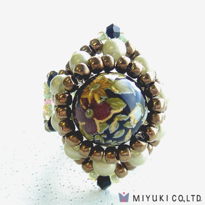 BO-008:  Miyuki Decal Bead Gothic Ring Kit 