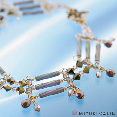 BO-100:  Miyuki Twisted Chain Bracelet Kit 