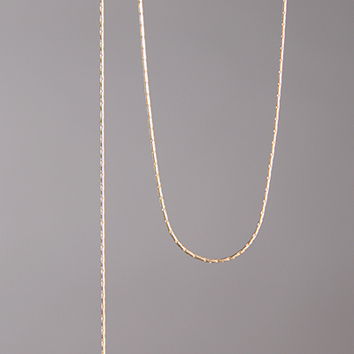 CH0008-MG: 0.7mm Chain - Matte Gold (5 ft) 
