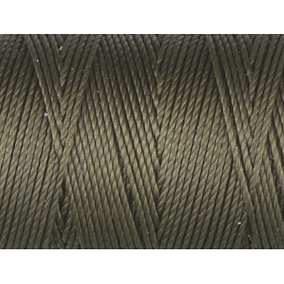 CLC-GRO:  C-LON Bead Cord Green Olive 