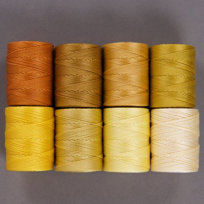 CLC.MIX-02:  C-Lon Bead Cord Mix 2: Spice Mix (8 colors- 1 bobbin each) 