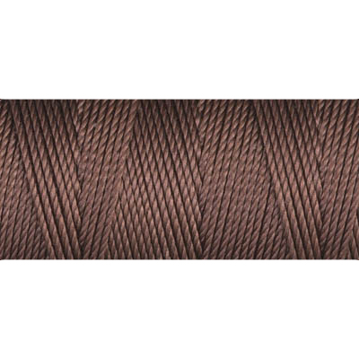 CLC.135-BR:  C-LON Fine Weight Bead Cord Brown 