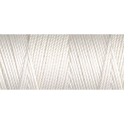 CLC.135-WH:  C-LON Fine Weight Bead Cord White 