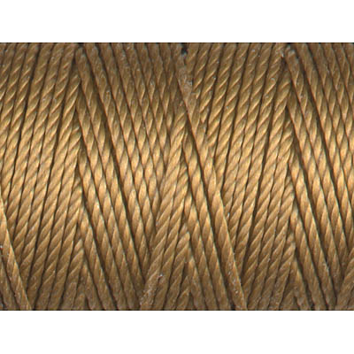 CLC.400-AGO:  C-LON Tex 400 Bead Cord Antique Gold 