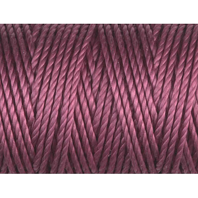 CLC.400-CRS:  C-LON Tex 400 Bead Cord Cerise 