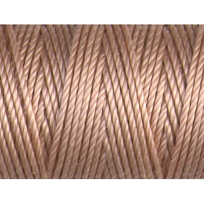 CLC.400-GIN:  C-LON Tex 400 Bead Cord Ginger 