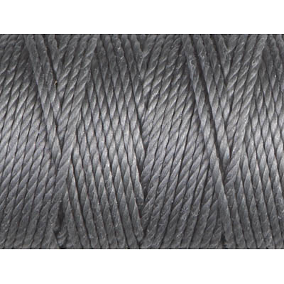 CLC.400-GM:  C-LON Tex 400 Bead Cord Gunmetal 