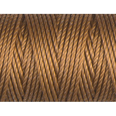 CLC.400-GO:  C-LON Tex 400 Bead Cord  Gold 