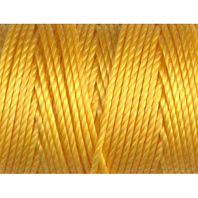 CLC.400-GY:  C-LON Tex 400 Bead Cord Golden Yellow 