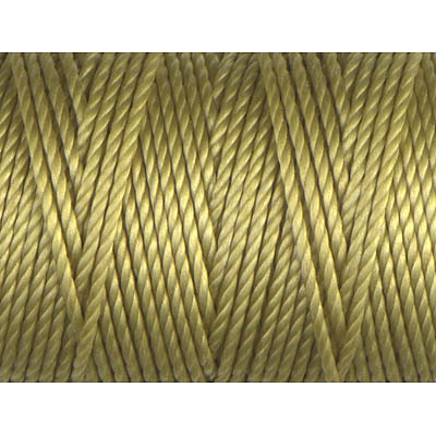 CLC.400-LMG:  C-LON Tex 400 Bead Cord Lemongrass 