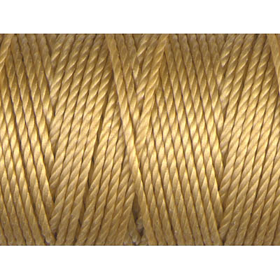 CLC.400-LMZ:  C-LON Tex 400 Bead Cord Light Maize 