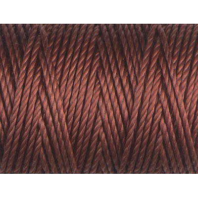 CLC.400-MAH:  C-LON Tex 400 Bead Cord Mahogany 