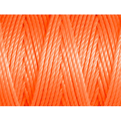 CLC.400-NEO:  C-LON Tex 400 Bead Cord Neon Orange 