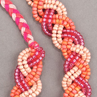 CLC.400-NEP:  C-LON Tex 400 Bead Cord Neon Pink - CLC.400-NEP*
