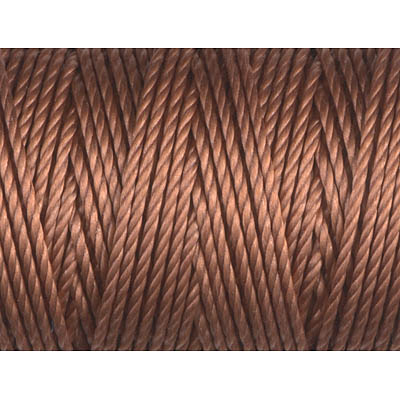 CLC.400-NT:  C-LON Tex 400 Bead Cord Nutmeg 