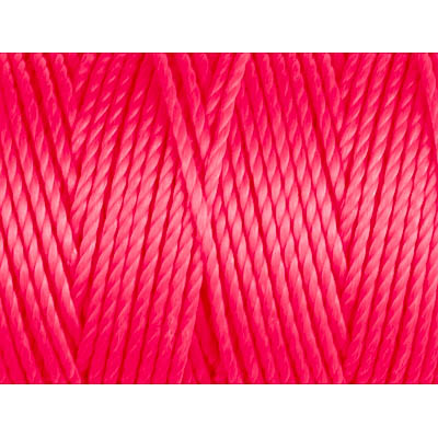 CLC.400-PO:  C-LON Tex 400 Bead Cord Poinsettia 