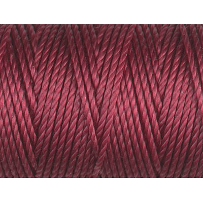 CLC.400-R:  C-LON Tex 400 Bead Cord  Red 