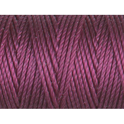 CLC.400-RA:  C-LON Tex 400 Bead Cord Raspberry 