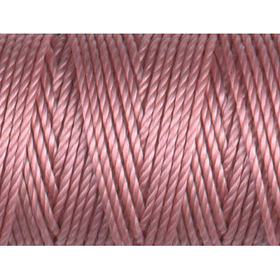 CLC.400-RS:  C-LON Tex 400 Bead Cord  Rose 