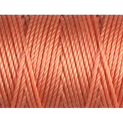 CLC.400-TN:  C-LON Tex 400 Bead Cord Tangerine 