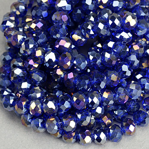 CR-0008: Chinese Crystal Blue AB 4x6mm 