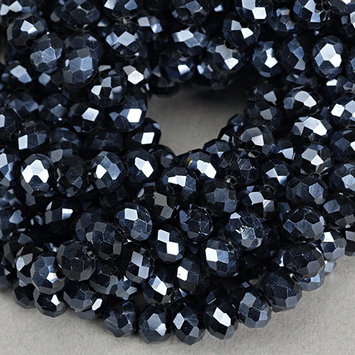 CR-0009: Chinese Crystal Black Luster 5x6mm 