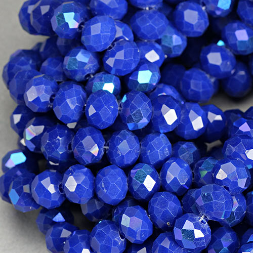 CR-0018: Chinese Crystal Cobalt AB 8x6mm 