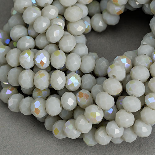 CR-0019: Chinese Crystal Light Grey AB 6x5mm 