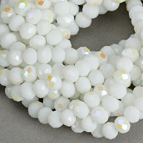 CR-0020: Chinese Crystal White AB 6x5mm 