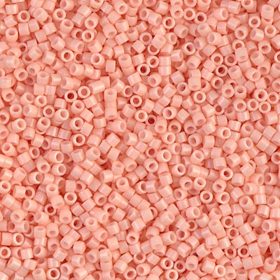 DB0206-1:  Opaque Salmon 11/0 Miyuki Delica Bead 