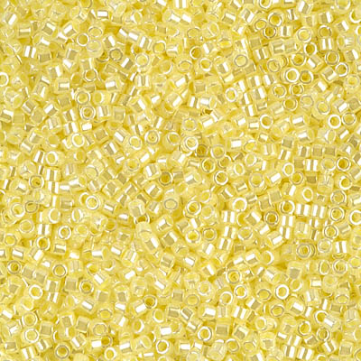 DB0232:  Light Lemon Ice Ceylon 11/0 Miyuki Delica Bead 