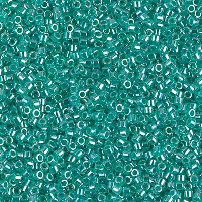 DB0238:  Aqua Green Ceylon 11/0 Miyuki Delica Bead 