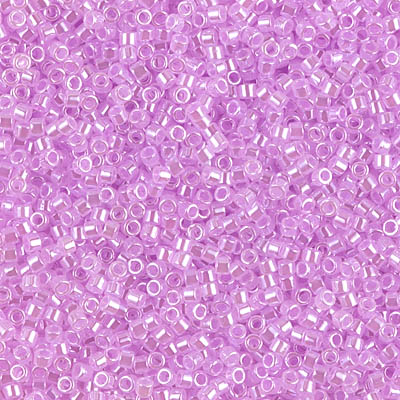 DB0248:  Light Orchid Ceylon 11/0 Miyuki Delica Bead 