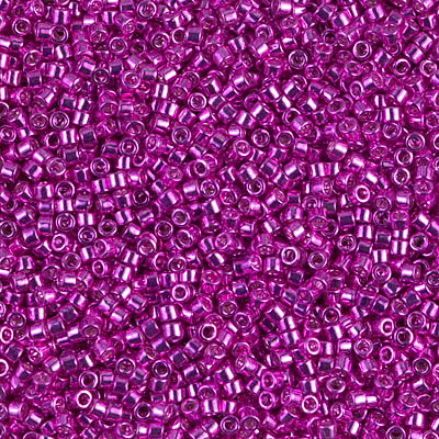 DB0422:  Galvanized Fuschia 11/0 Miyuki Delica Bead 