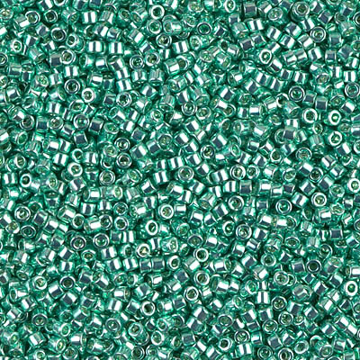 DB0426:  Galvanized Dark Mint Green 11/0 Miyuki Delica Bead 