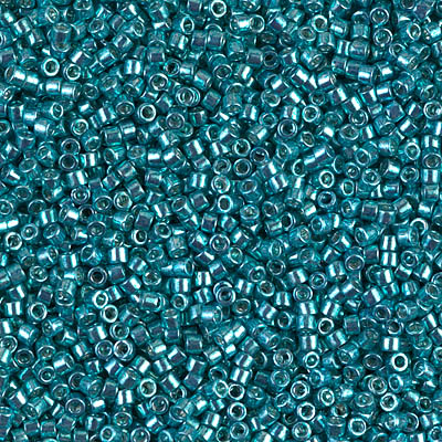 DB0427:  Galvanized Dark Aqua 11/0 Miyuki Delica Bead 