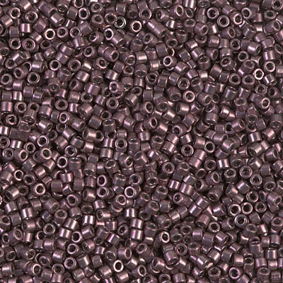 DB0454:  Galvanized Smoky Amethyst 11/0 Miyuki Delica Bead 