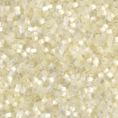DB0672:  Cream Silk Satin 11/0 Miyuki Delica Bead 