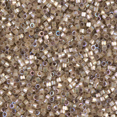 DB0680:  Dyed Smokey Quartz Silk Satin 11/0 Miyuki Delica Bead 