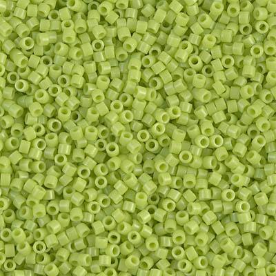 DB0733:  Opaque Chartreuse 11/0 Miyuki Delica Bead 