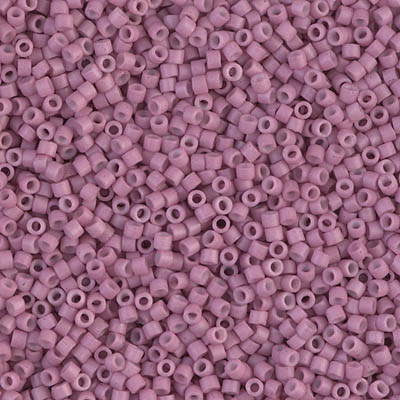 DB0800:  Dyed Semi-Frosted Opaque Antique Rose 11/0 Miyuki Delica Bead 
