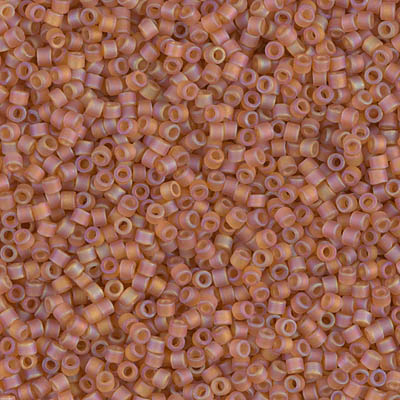 DB0866:  Matte TR Topaz AB 11/0 Miyuki Delica Bead 