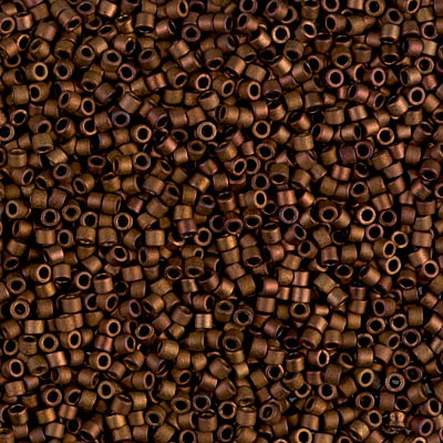 DB1051:  Matte Metallic Bronze Gold Iris 11/0 Miyuki Delica Bead 