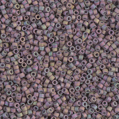 DB1067:  Matte Metallic Thistle Gold Iris 11/0 Miyuki Delica Bead 