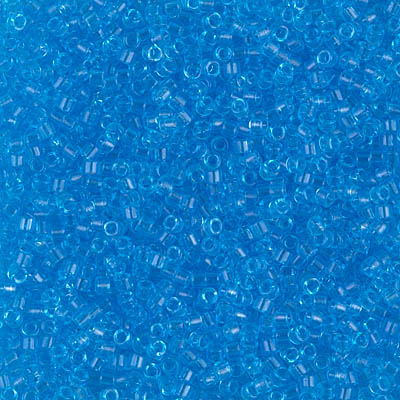DB1109:  Transparent Ocean Blue 11/0 Miyuki Delica Bead 