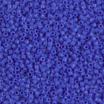 DB1138:  Opaque Cyan Blue 11/0 Miyuki Delica Bead 