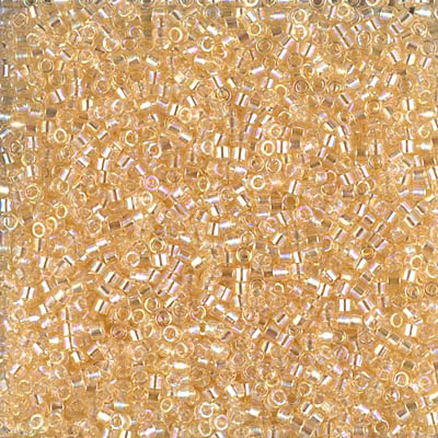 DB1252: Transparent Light Straw Luster 11/0 Miyuki Delica Bead 